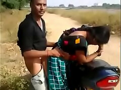 Bhabhi fucking regarding superfluity of motorcycle